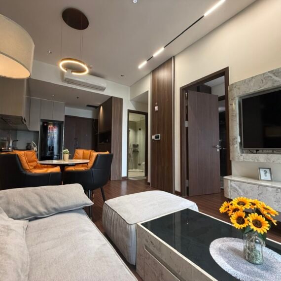 Homestay Masteri Waterfront Ocean Park – Căn Hộ 2 Phòng Ngủ, 2 WC, Tòa M2 Tầng 18