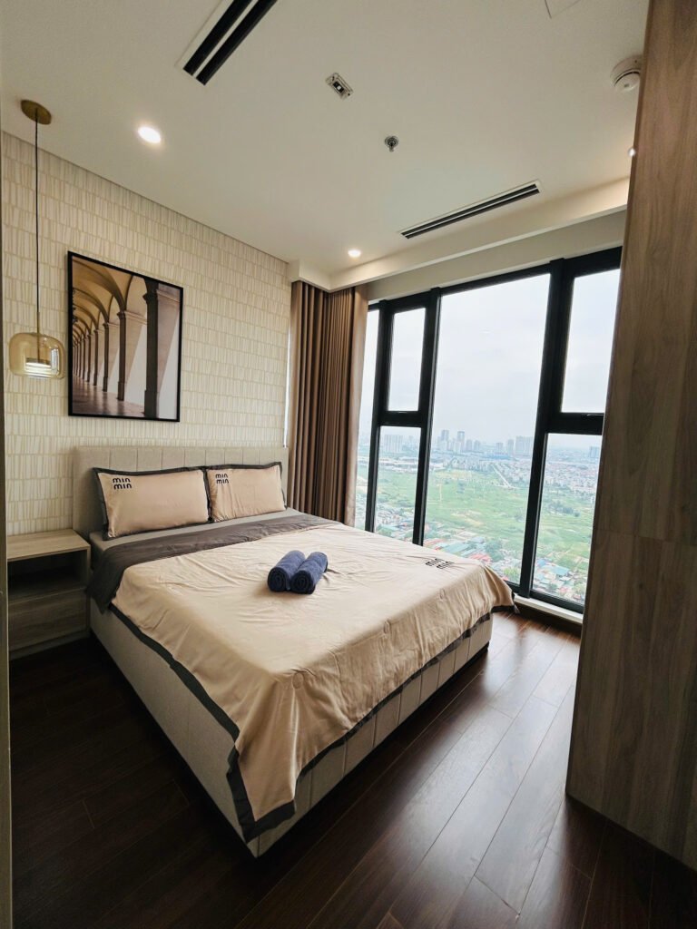 Homestay Masteri West Heights Có Ban Công | Căn Hộ Đẹp, Tầng Cao