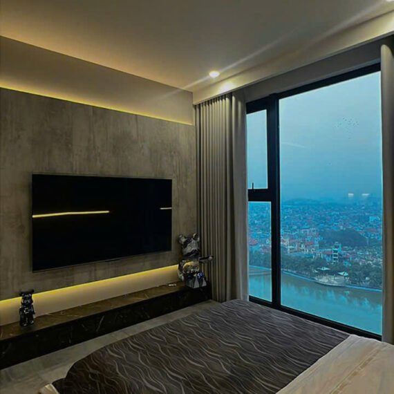 Homestay Masteri West Heights Studio A Tầng 18 View Hồ