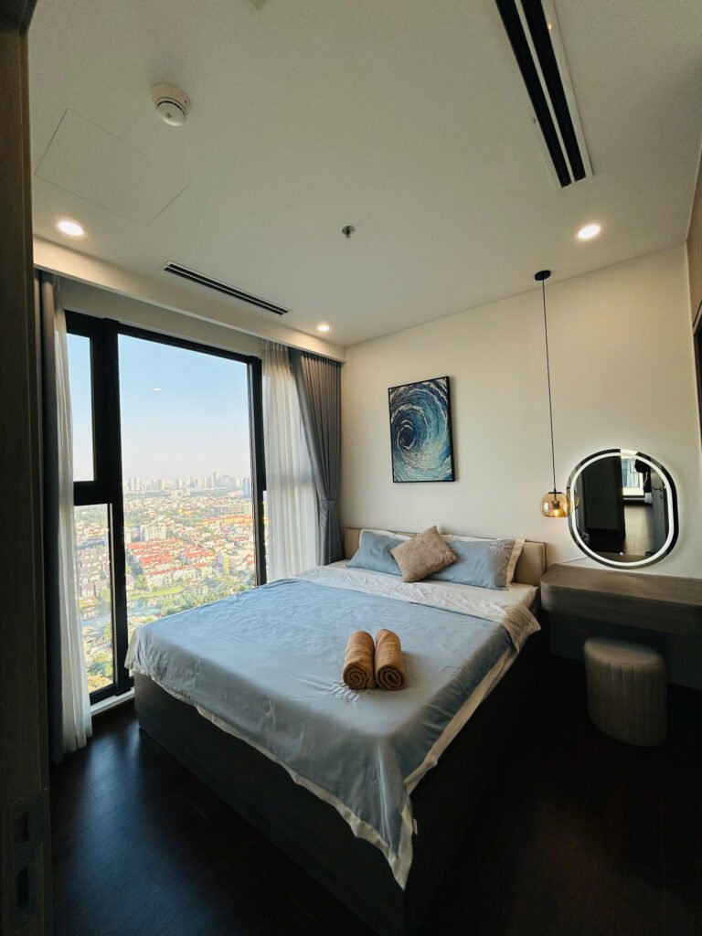 Homestay Smart City Có Ban Công | View Đẹp, Nội Thất Hiện Đại