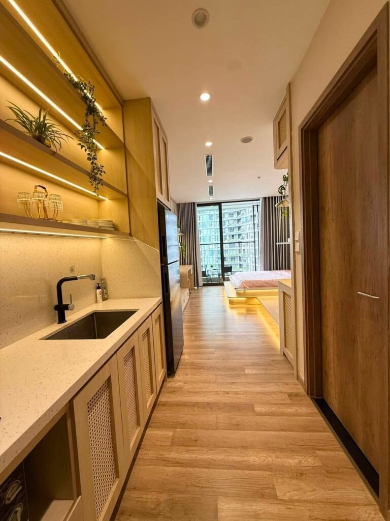 Homestay Studio Ecopark có đầy đủ đồ tiện nghi như ở nhà