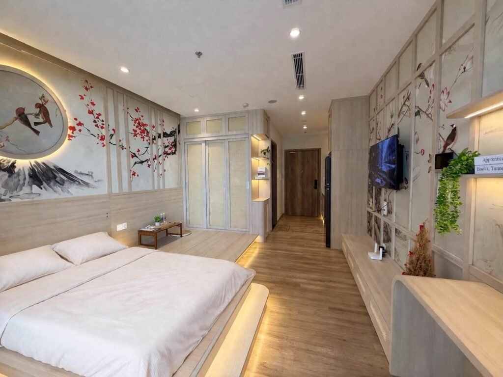 Chọn Homestay Studio Ecopark nên xem ảnh chụp thực tế, không phải anh 3D hoặc ảnh AI