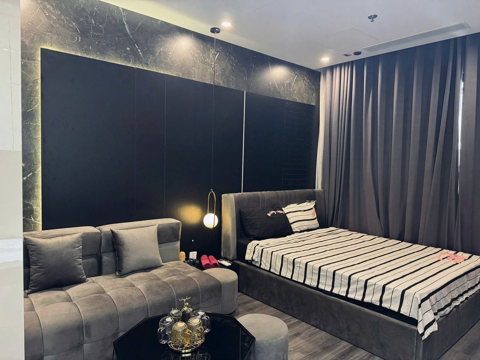 homestay-the-zenpark-ocean-park-studio-luxury-toa-r1-03 (6) Homestay The Zenpark Ocean Park – Studio Luxury Tòa R1.03 Tầng 5A, View Nội Khu